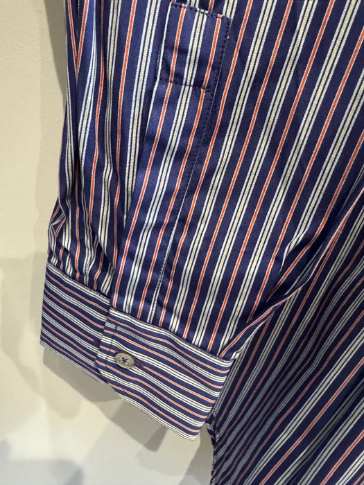 Paul Smith Stripe Dress Shirt Classic Fit | Size 17/43 | London Collection 👔