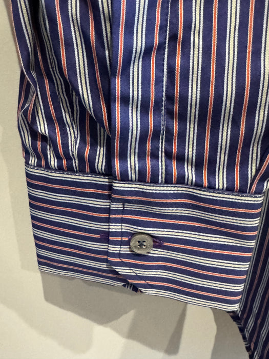 Paul Smith Stripe Dress Shirt Classic Fit | Size 17/43 | London Collection 👔