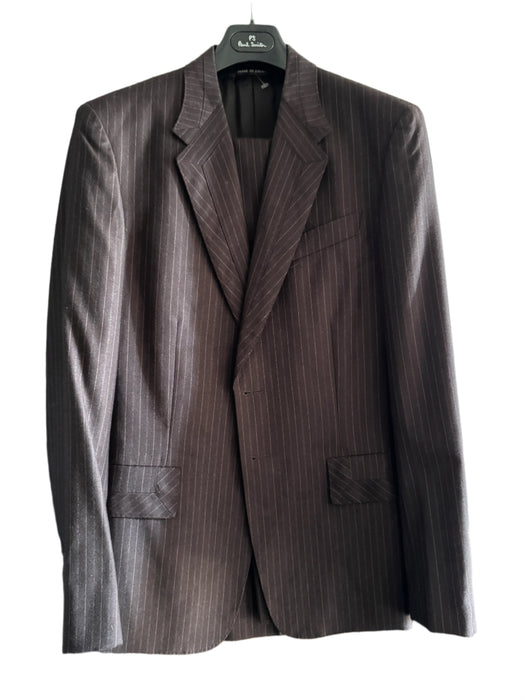 Paul Smith Brown Pinstripe Suit | Single Breasted | Mainline Collection | Size 40 | Made in Japan | RRP £950