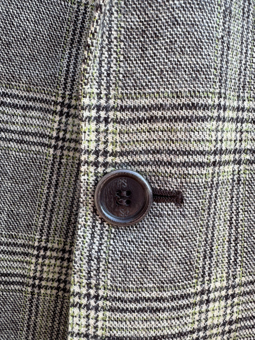 Paul Smith PS Check Blazer | Wool Blend | Tailored Fit | Size 40 | PREMIUM