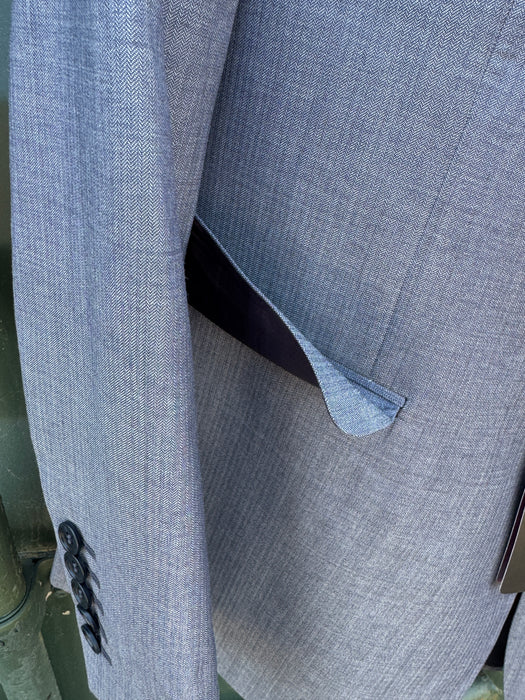 ポールスミス ジャケット ロンドン "WESTBOURNE" グレー 2ボタン ブレザー サイズ 40/50 