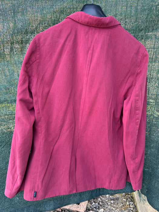 Paul Smith Burnt Red Jacket | Single Breasted 2 button fastening | Size M