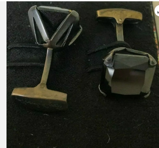 Paul Smith Encrusted Black Gem Cufflinks - Gift Boxed