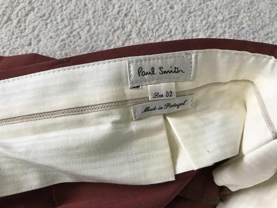 Paul Smith Coral/Rust Tapered Trousers - Individual Exuberance