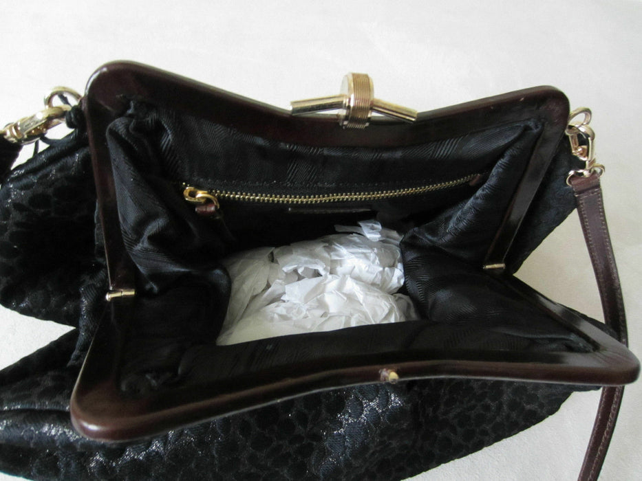 Paul Smith Black PUFFY Bag - Shoulder Bag with Push Lock