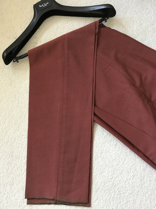 Paul Smith Coral/Rust Tapered Trousers - Individual Exuberance