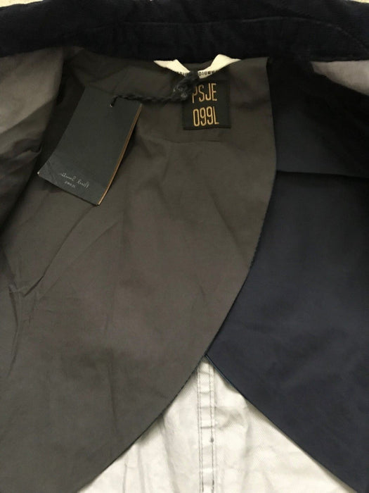 Paul Smith Metallic Silver Duffel Jacket - Size M - Unique Design -  RARE & Limited Edition