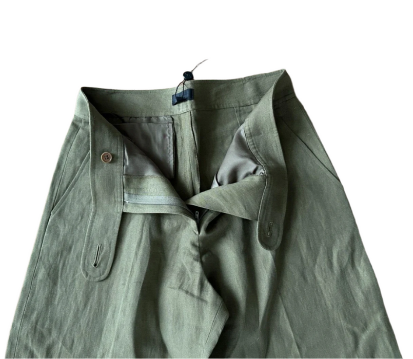 Paul Smith trousers  Women Khaki LINEN Trousers 42 / 52