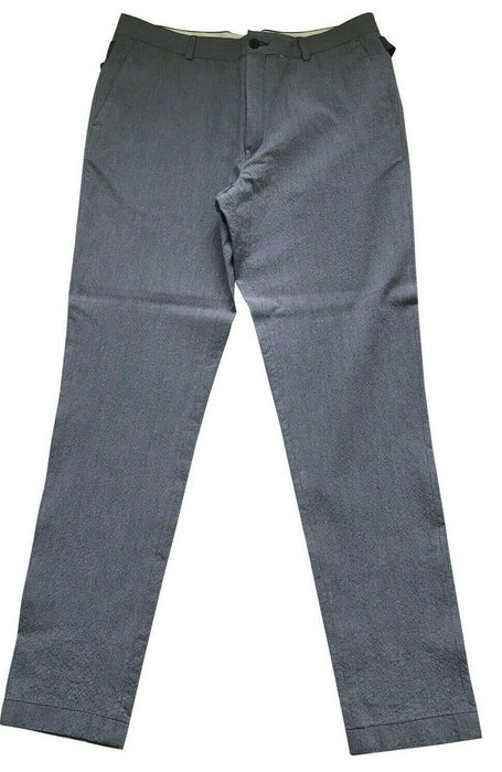 Paul Smith "PS" Slim Fit Waist Adjuster Trousers with Subtle Stripe - Size 32R