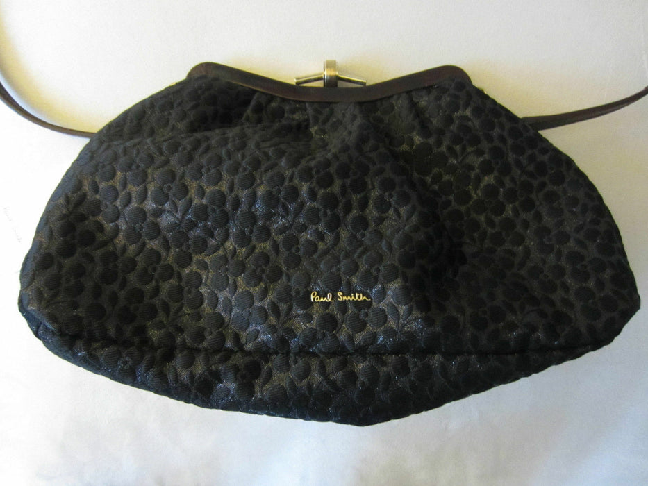 Paul Smith Black PUFFY Bag - Shoulder Bag with Push Lock