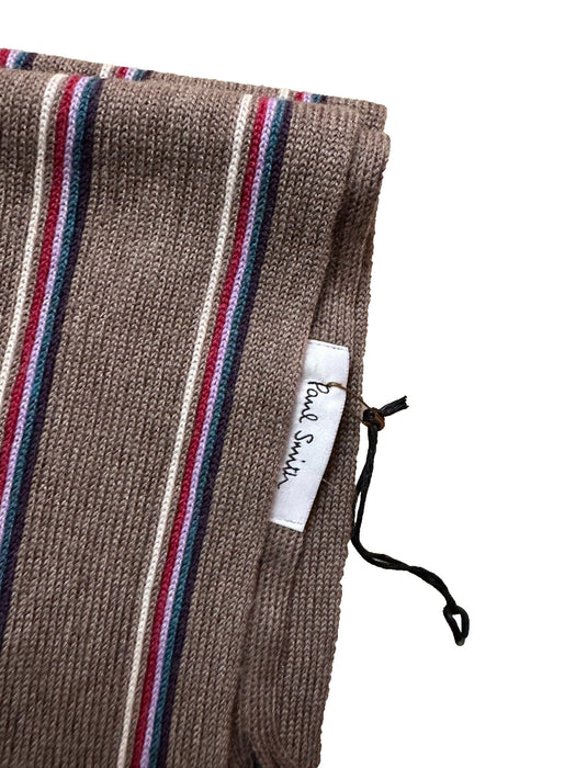 Paul Smith Mainline Collection Striped Scarf - 100% Wool - Wrap Yourself in Timeless Style!