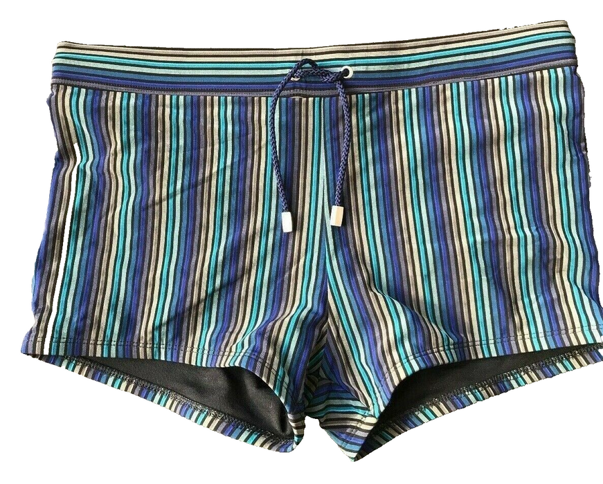 Paul Smith Mainline Swim Shorts - Multi Stripe M - Dive into Vibrant Style!