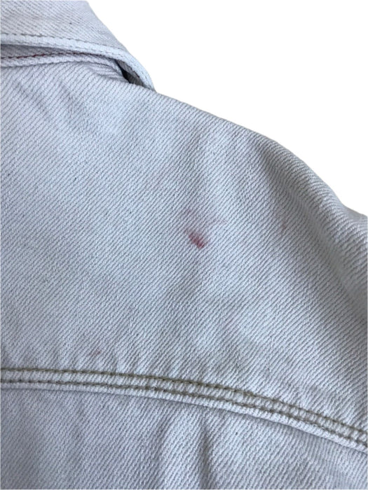 Paul Smith RED EAR White Denim Jacket with Graphic Detail - Size L -  Limited Edition & Exclusive