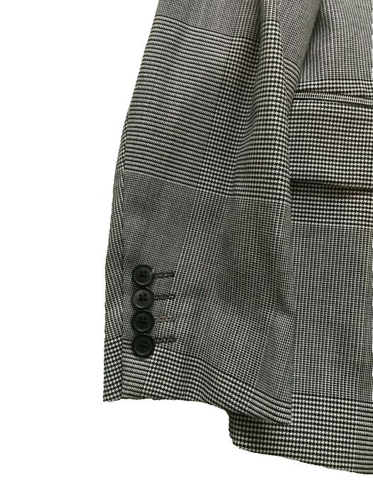 ポール・スミス「SOHO」ブレザー - グレーチェック - アイコニックな快適さを体感せよ！ - サイズ 38 
