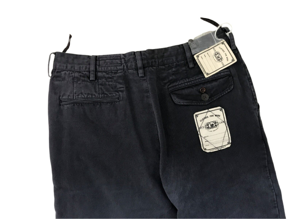 Paul Smith Trousers RED EAR Navy Slim Fit Trousers