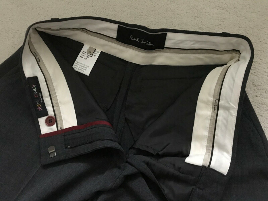 ポールスミス トラウザーズ レディース ダークグレー キュロット サイズ 42