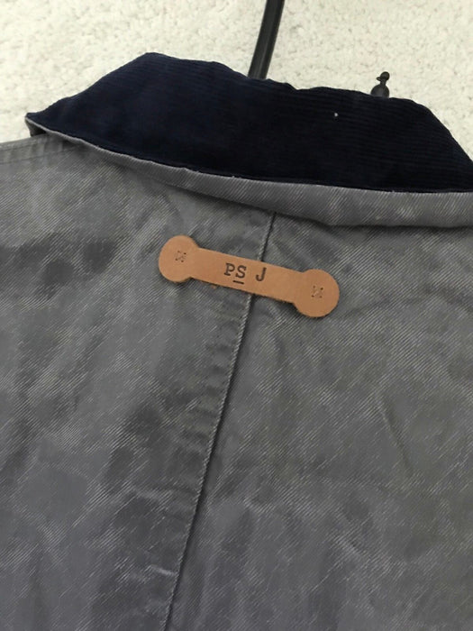 Paul Smith Metallic Silver Duffel Jacket - Size M - Unique Design -  RARE & Limited Edition