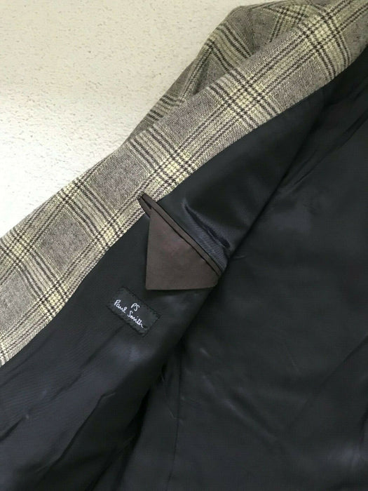 Paul Smith PS Check Blazer | Wool Blend | Tailored Fit | Size 40 | PREMIUM