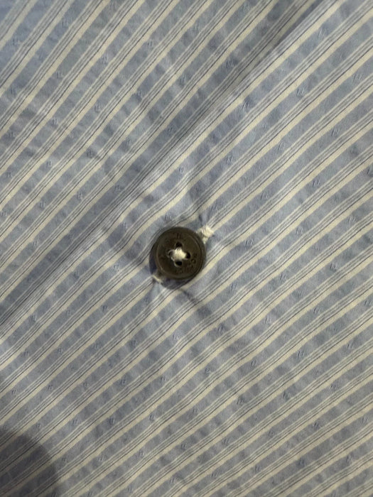 Paul Smith Blue Stripe Dress Shirt Slim Fit | Size 17/43 | London Collection 👔